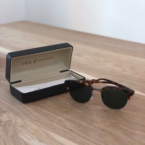VonZipper Citadel Sunglasses / Tortoise Satin - Picture 2 of 3